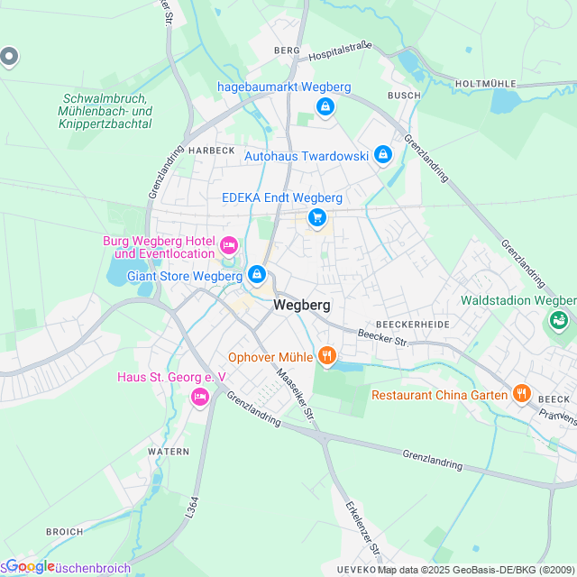 Hausarztzentrum Birkenallee | Dr. Markus Schmitz Digitaler Anfahrtsplan